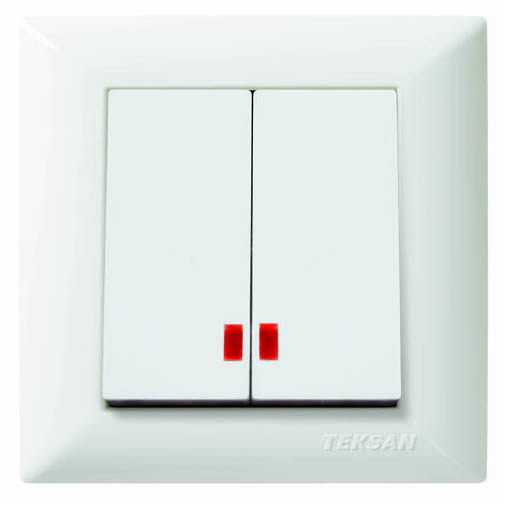 Купить Выключатель Света Белый Onekey Electro